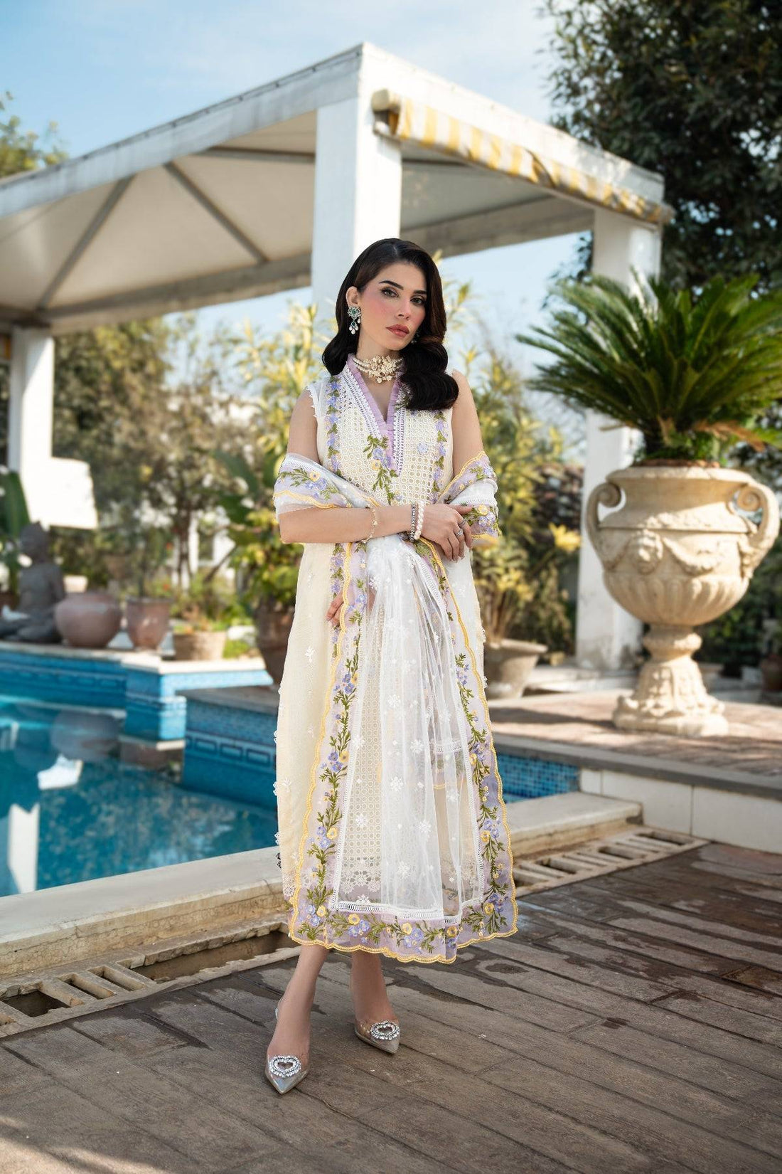 Tabyaa | Ruby Collection 25 | Opal - Pakistani Designer Dress - by Tabyaa - Type : Ladies Clothes - 100% Original at Saira Sultan