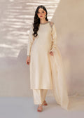 Dastoor | Maahi Luxury Pret 25 | Guzel XS Off White Tissue Silk