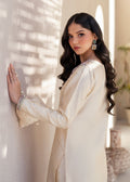 Dastoor | Maahi Luxury Pret 25 | Guzel M Off White Tissue Silk