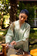 Neeshay | Summer Lines Printkari | SAGE BRUSH - Pakistani Designer Dress - by Neeshay | Type: Luxury - 100% Original at Saira Sultan