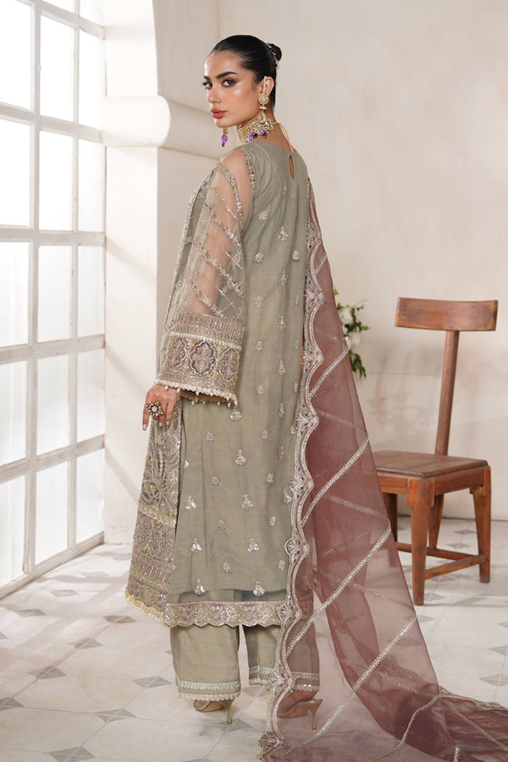 Avyana | Nazeen Festive Edit | Inara - Pakistani Designer Dress - by Avyana | Type: Luxury - 100% Original at Saira Sultan