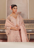 Dastoor | Airah Festive 25 | Chantilly XL Peach Pink Organza