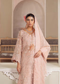 Dastoor | Airah Festive 25 | Chantilly M Peach Pink Organza