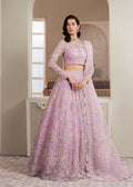 Dastoor | Airah Festive 25 | Lustre Custom Size Lilac Organza