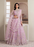 Dastoor | Airah Festive 25 | Lustre XS Lilac Organza
