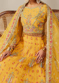 Dastoor | Airah Festive 25 | Solstice Custom Size Yellow Net