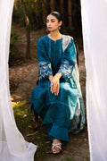 Neeshay | Summer Lines Printkari | LAGOON - Pakistani Designer Dress - by Neeshay | Type: Luxury - 100% Original at Saira Sultan