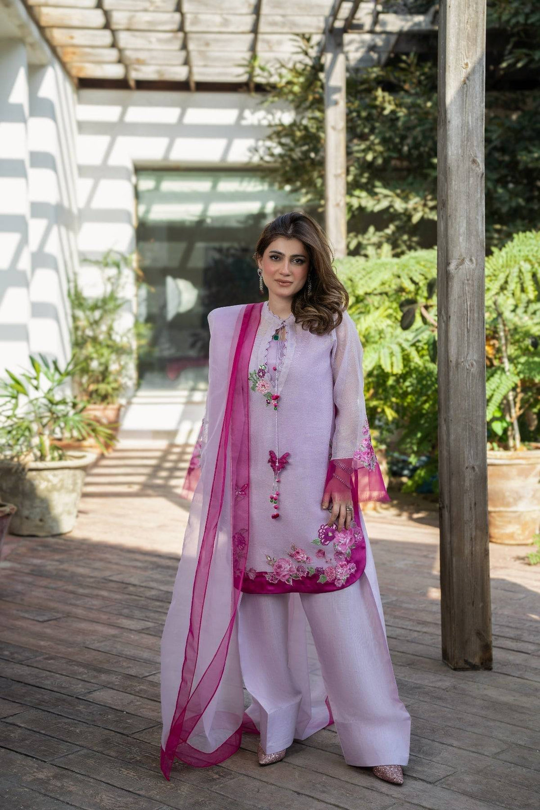 Tabyaa | Ruby Collection 25 | Garnet - Pakistani Designer Dress - by Tabyaa - Type : Ladies Clothes - 100% Original at Saira Sultan