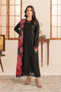 Zarif | Lamhay Luxury Eid Lawn 25 | 05 ZOYAH XS Black Lawn