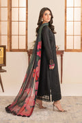 Zarif | Lamhay Luxury Eid Lawn 25 | 05 ZOYAH XL Black Lawn