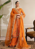 Dastoor | Airah Festive 25 | Elysium L Orange Organza