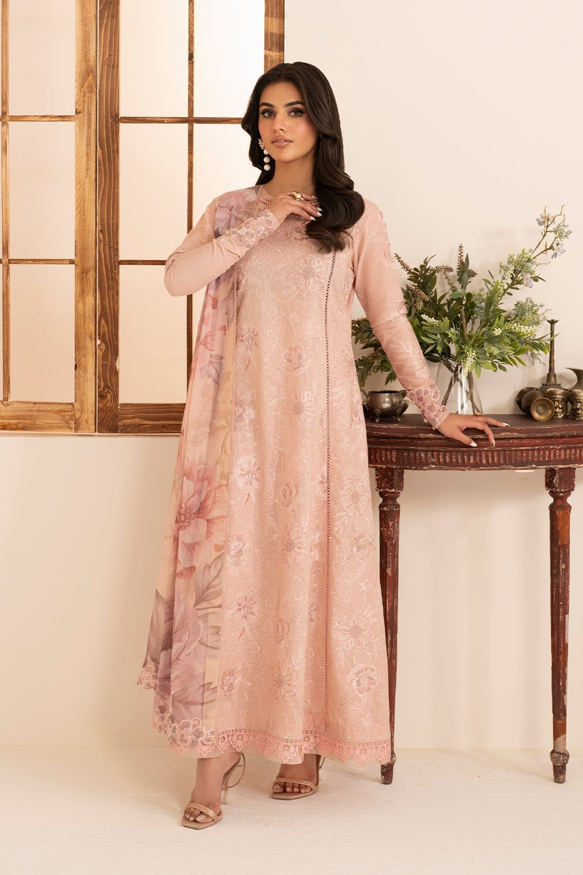 Zarif | Lamhay Luxury Eid Lawn 25 | 10 AREEBAH XS Skin Lawn