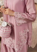 Dastoor | Rania Luxury Pret 25 | Aylin M Lilac Tissue Silk