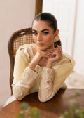 Dastoor | Rania Luxury Pret 25 | Eluna M Pale Yellow Tissue Silk