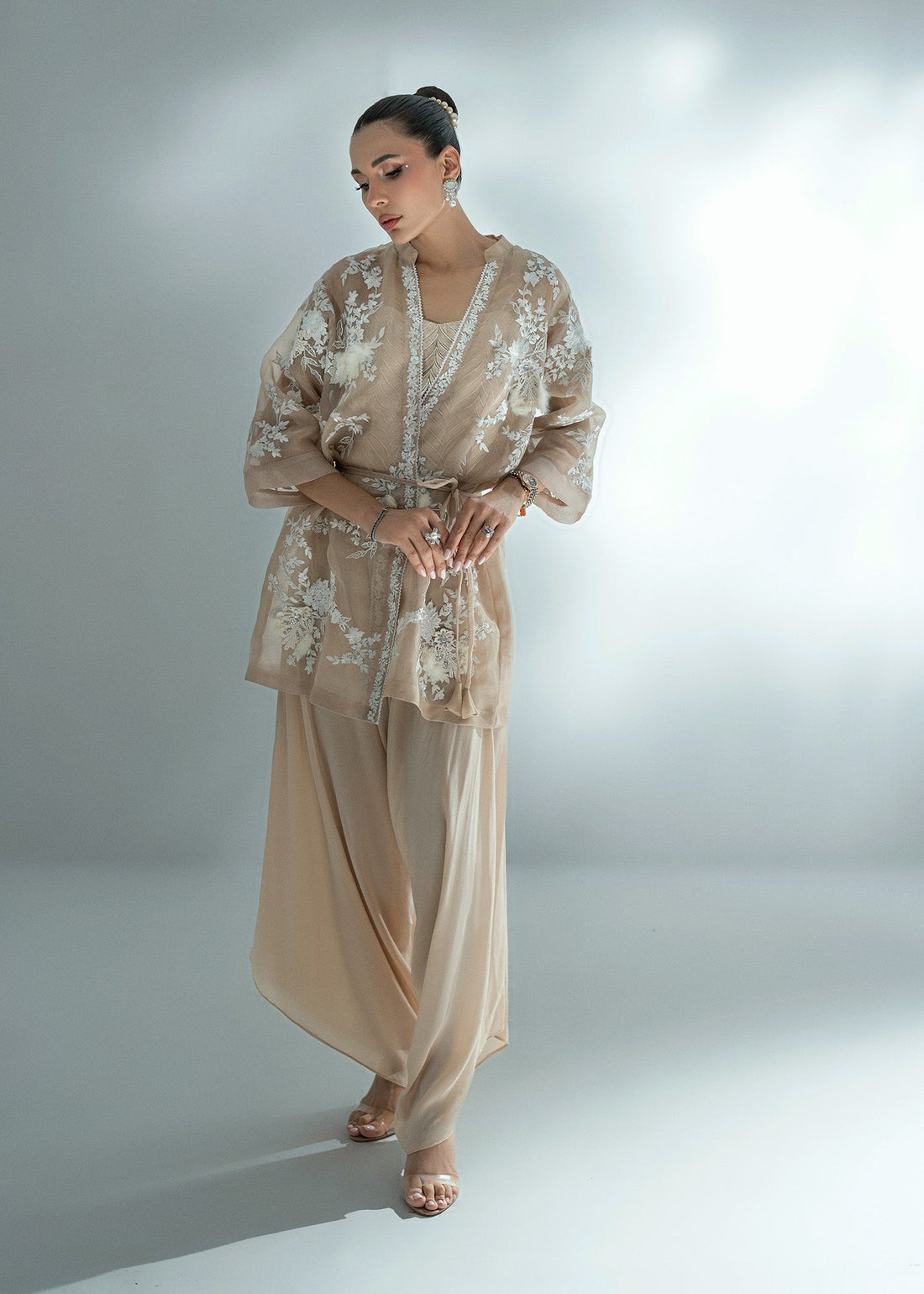 Umsha | Soiree De Rose | Moon & Muse - Pakistani Designer Dress - by Umsha - Type : Ladies Clothes - 100% Original at Saira Sultan