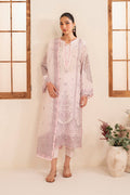 Zarif | Lamhay Luxury Eid Lawn 25 | 07 NERISA XL Lilac Lawn