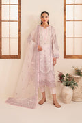 Zarif | Lamhay Luxury Eid Lawn 25 | 07 NERISA XS Lilac Lawn