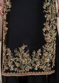 Dastoor | Maahi Luxury Pret 25 | Liyana XL Black Tissue Silk