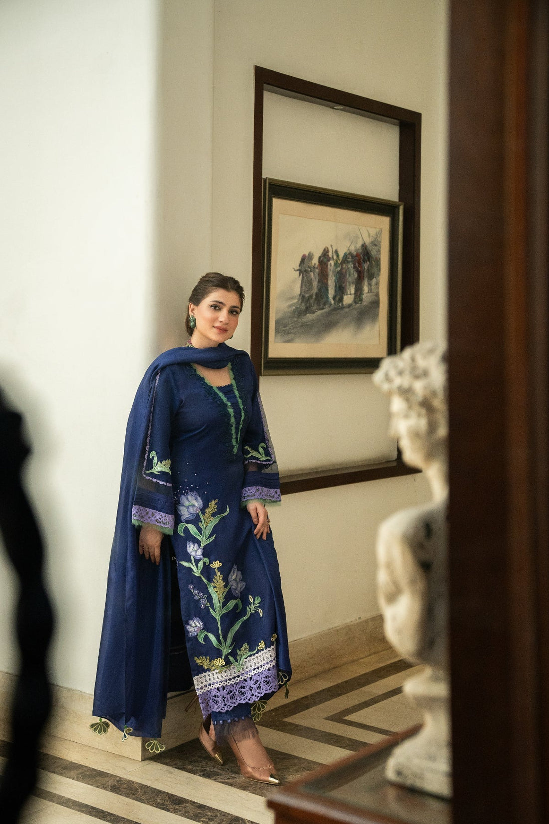 Tabyaa | Ruby Collection 25 | Lapis - Pakistani Designer Dress - by Tabyaa - Type : Ladies Clothes - 100% Original at Saira Sultan