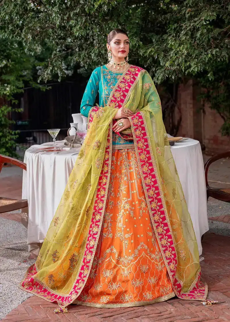 Akbar Aslam | Mastani Wedding Formals 23 | Maahru - Pakistani Designer Dress - by Akbar Aslam | Type: Bridal - 100% Original at Saira Sultan