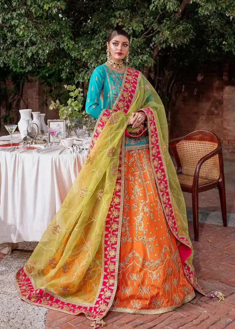 Akbar Aslam | Mastani Wedding Formals 23 | Maahru - Pakistani Designer Dress - by Akbar Aslam | Type: Bridal - 100% Original at Saira Sultan