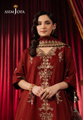 Asim Jofa | Premium Festive | AJPF-12 M Rust Silk