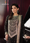 Asim Jofa | Premium Festive | AJPF-01 M Black Silk