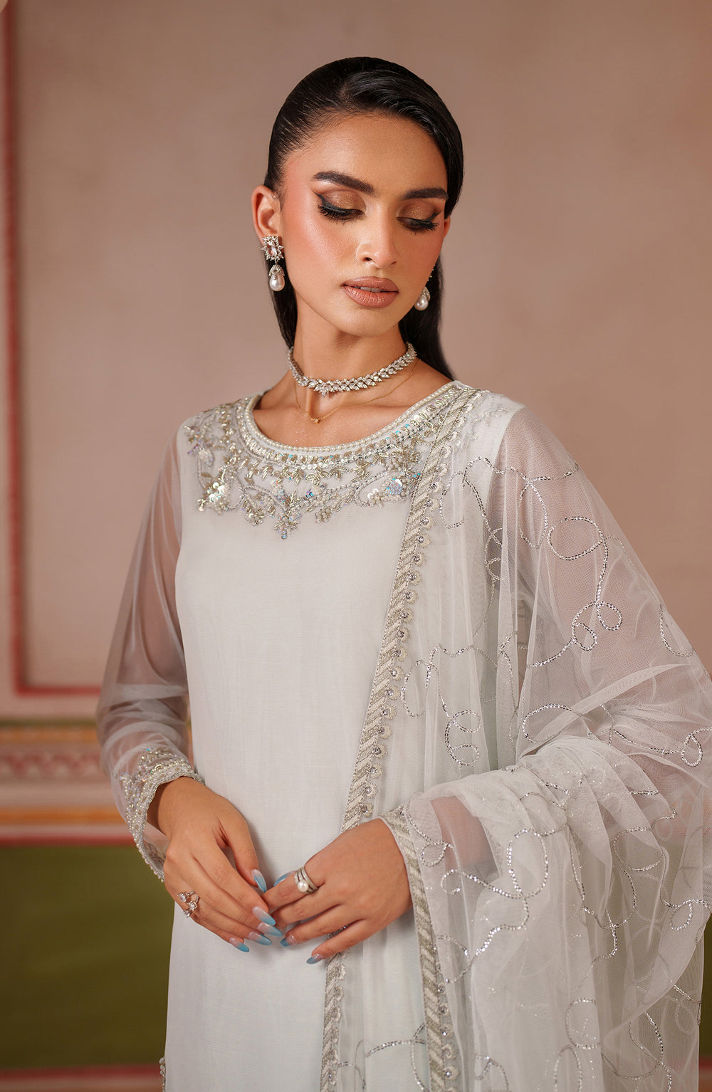 Zarif | Falesia Formals | UNST-HF-03 ROOMAY - Pakistani Designer Dress - by Zarif - Type : Ladies Clothes - 100% Original at Saira Sultan