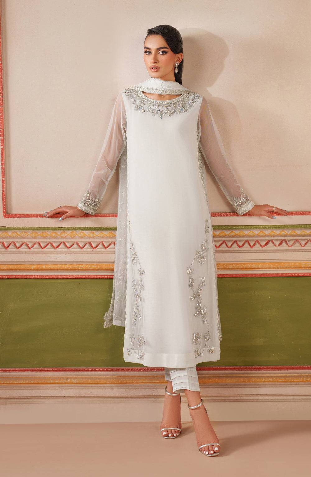 Zarif | Falesia Formals | UNST-HF-03 ROOMAY - Pakistani Designer Dress - by Zarif - Type : Ladies Clothes - 100% Original at Saira Sultan