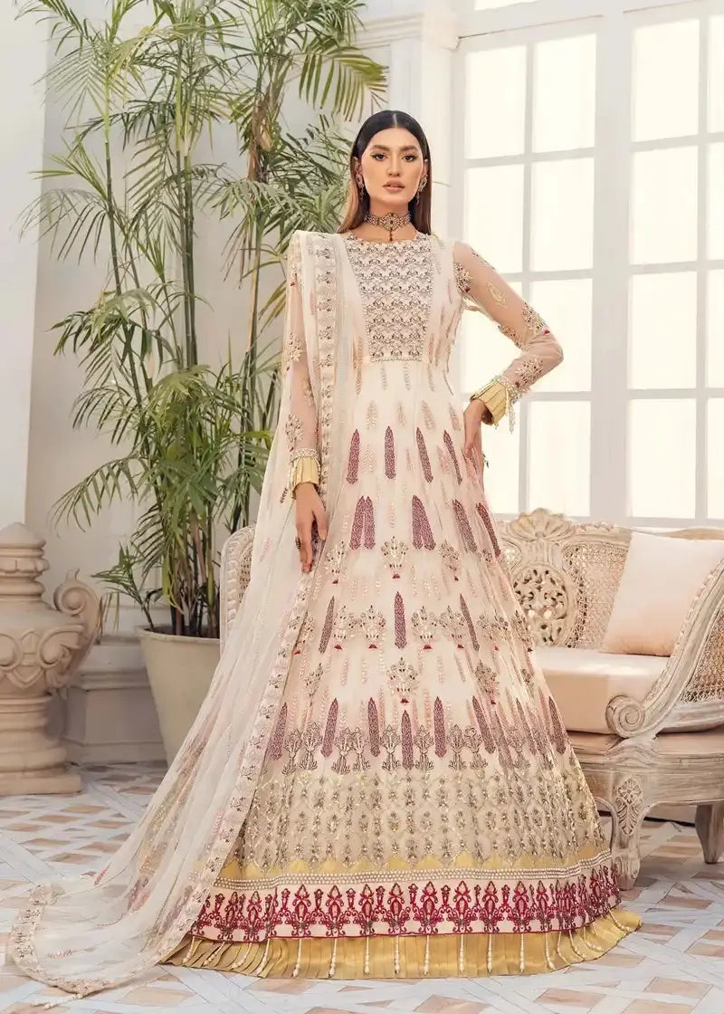 Akbar Aslam | Libas-e-Khas | Morganite - Pakistani Designer Dress - by Akbar Aslam | Type: Bridal - 100% Original at Saira Sultan