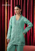 Asim Jofa | Premium Festive | AJPF-11 M Ferozi Organza