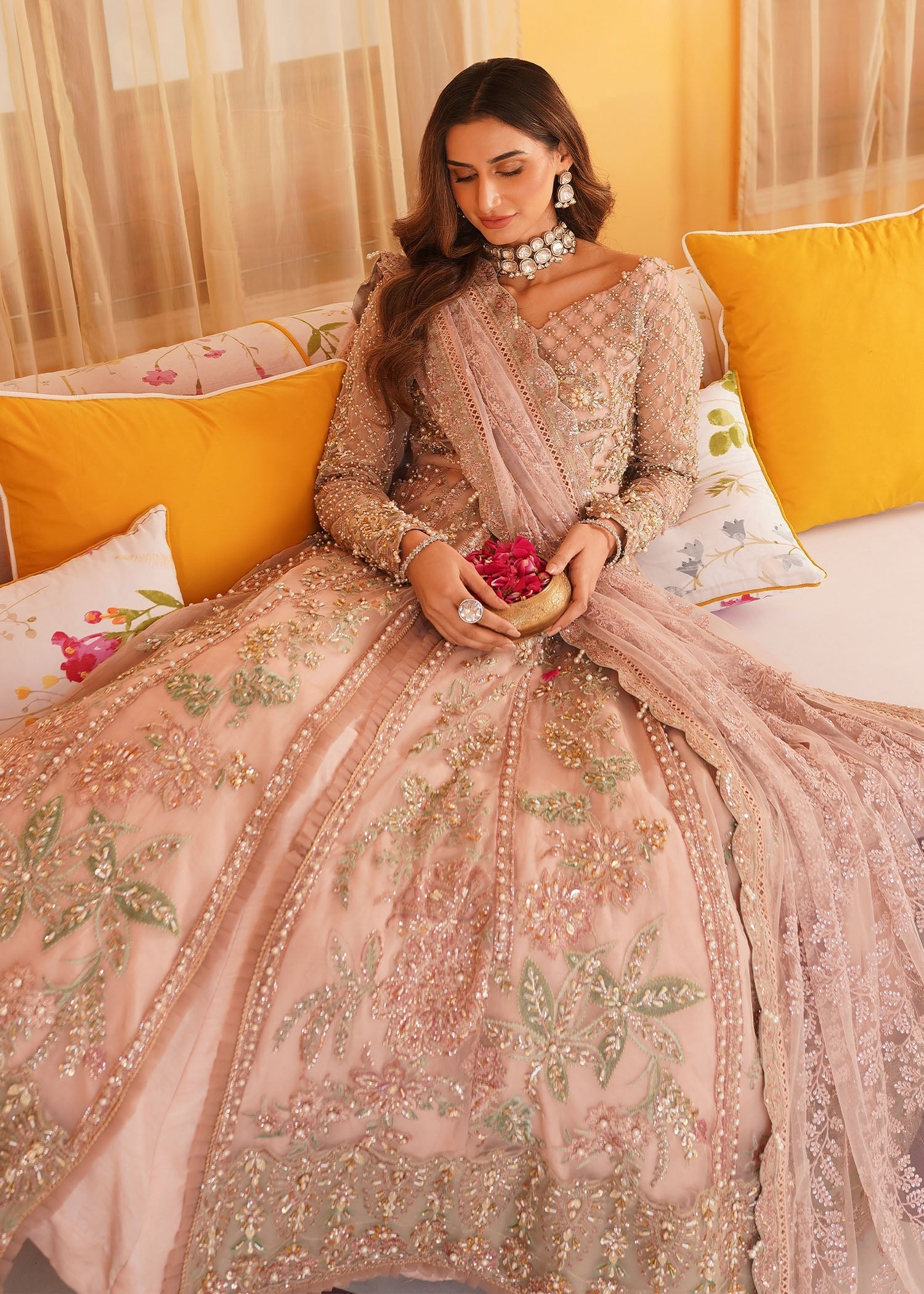 Mehak Yaqoob | Serene Vol 3 | Salmon Pink