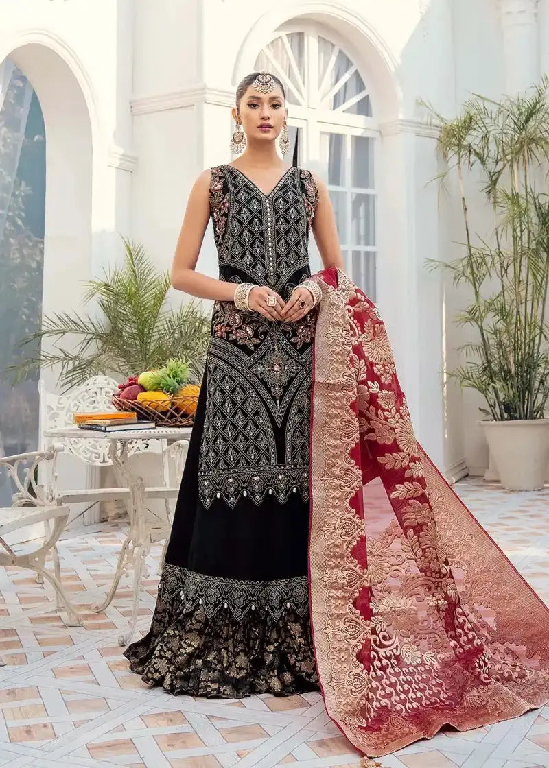 Akbar Aslam | Libas-e-Khas | Garnet - Pakistani Designer Dress - by Akbar Aslam | Type: Formal - 100% Original at Saira Sultan