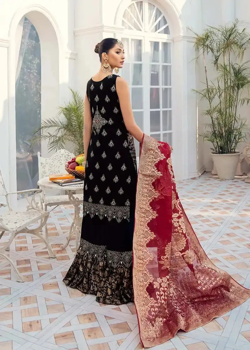 Akbar Aslam | Libas-e-Khas | Garnet - Pakistani Designer Dress - by Akbar Aslam | Type: Formal - 100% Original at Saira Sultan