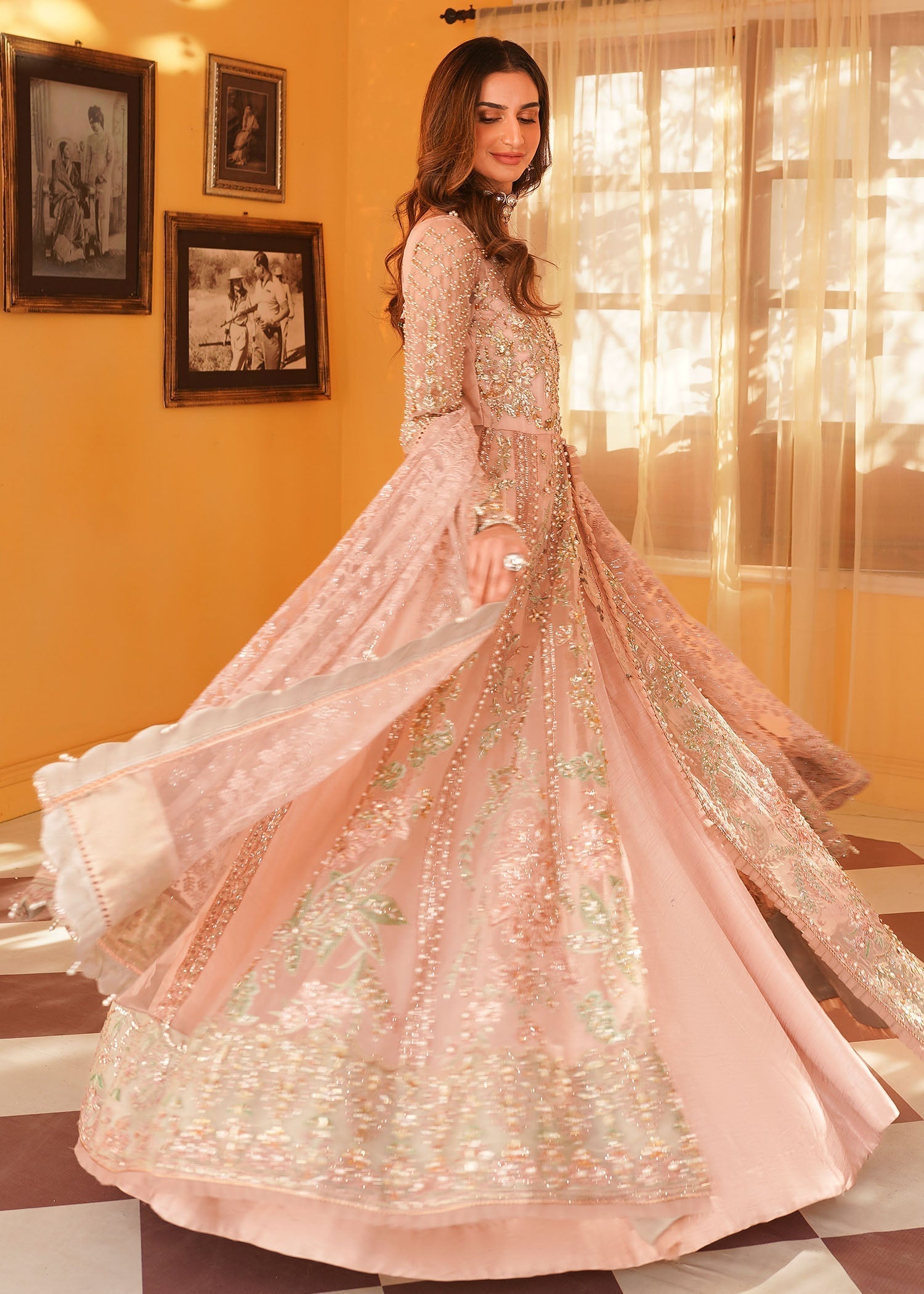 Mehak Yaqoob | Serene Vol 3 | Salmon Pink