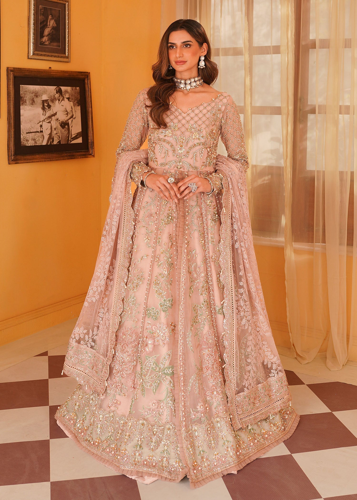Mehak Yaqoob | Serene Vol 3 | Salmon Pink