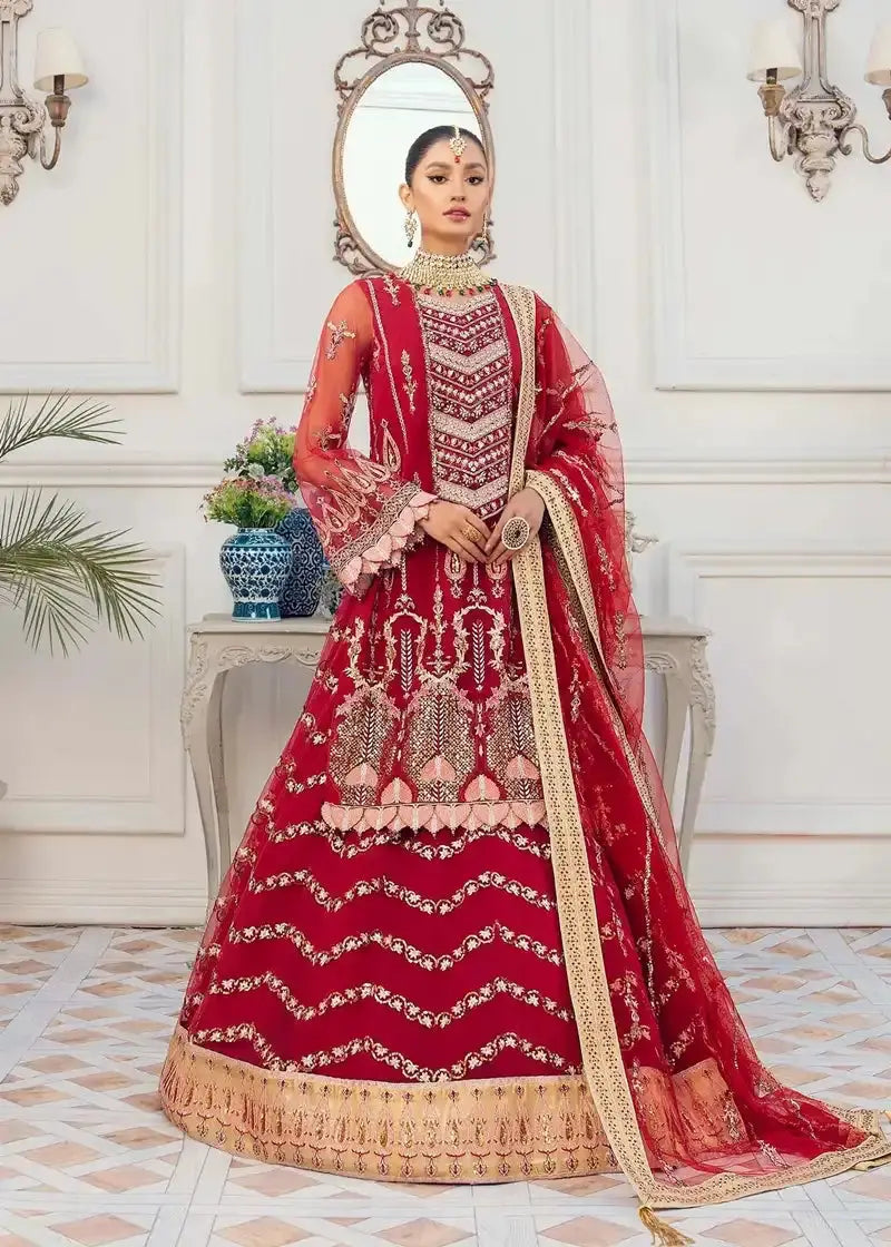 Akbar Aslam | Libas-e-Khas | Carnelian - Pakistani Designer Dress - by Akbar Aslam | Type: Formal - 100% Original at Saira Sultan