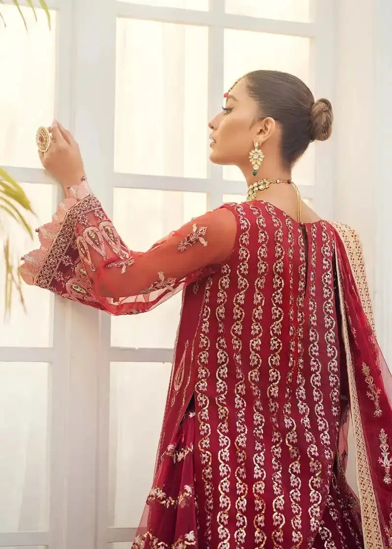 Akbar Aslam | Libas-e-Khas | Carnelian - Pakistani Designer Dress - by Akbar Aslam | Type: Formal - 100% Original at Saira Sultan