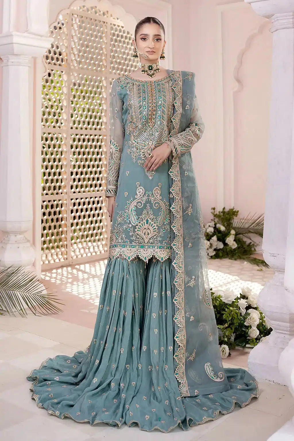 Marymas | Lemilsa Formals 23 | L-703 - Pakistani Designer Dress - by Maryams | Type: Formal - 100% Original at Saira Sultan