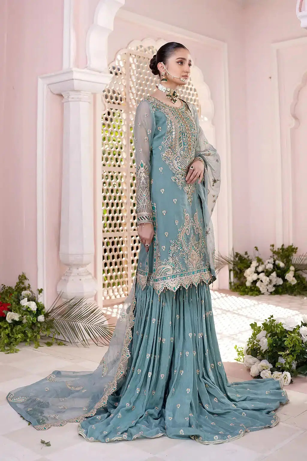 Marymas | Lemilsa Formals 23 | L-703 - Pakistani Designer Dress - by Maryams | Type: Formal - 100% Original at Saira Sultan