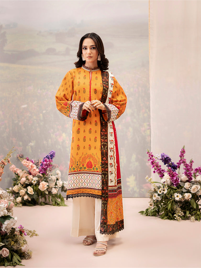 Rajbari | Raha Summer Prints Exclusive | Raha Summer Prints Exclusive-5 - Pakistani Designer Dress - by Rajbari - Type : Ladies Clothes - 100% Original at Saira Sultan
