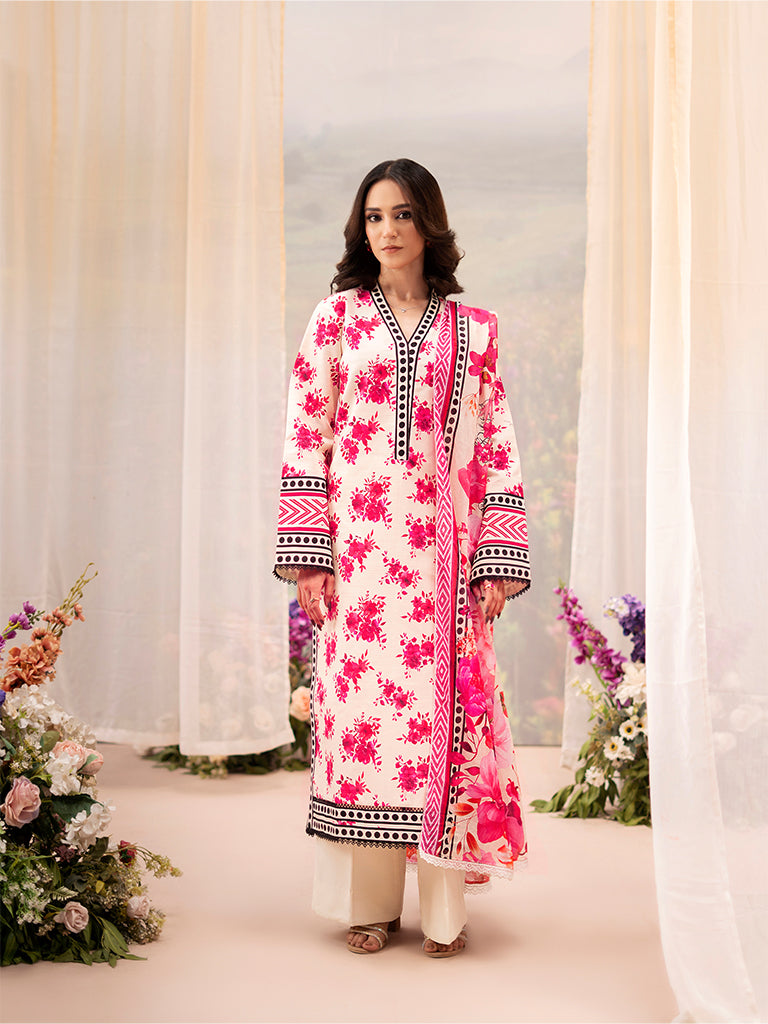 Rajbari | Raha Summer Prints Exclusive | Raha Summer Prints Exclusive-8 - Pakistani Designer Dress - by Rajbari - Type : Ladies Clothes - 100% Original at Saira Sultan