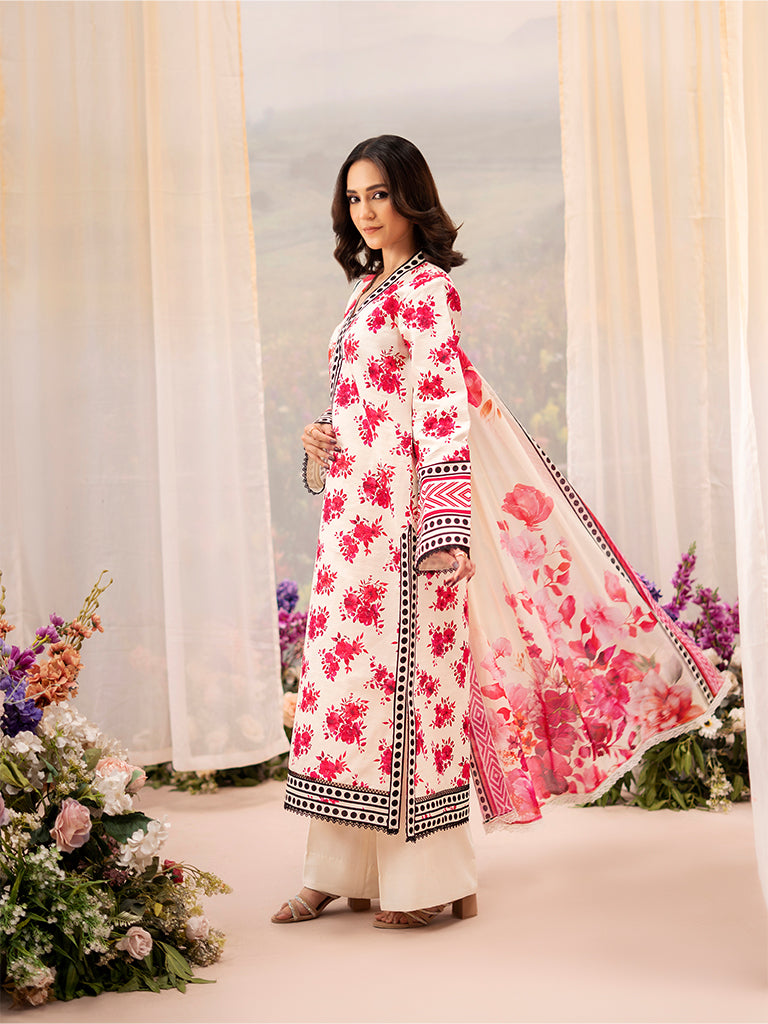 Rajbari | Raha Summer Prints Exclusive | Raha Summer Prints Exclusive-8 - Pakistani Designer Dress - by Rajbari - Type : Ladies Clothes - 100% Original at Saira Sultan