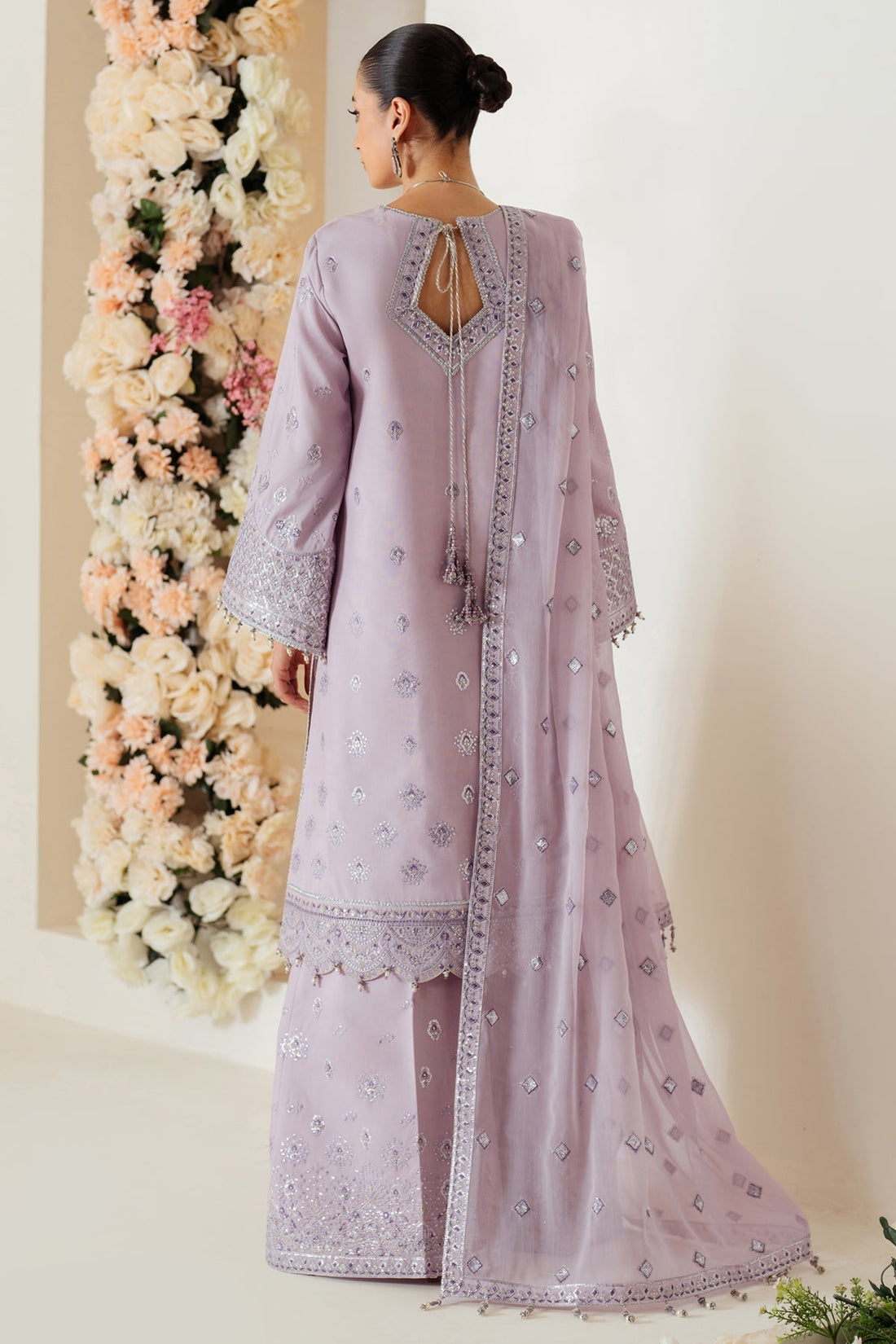 Alizeh | Luxury Raw Silk | AF-RS-02-BERRY XS Lilac Raw Silk