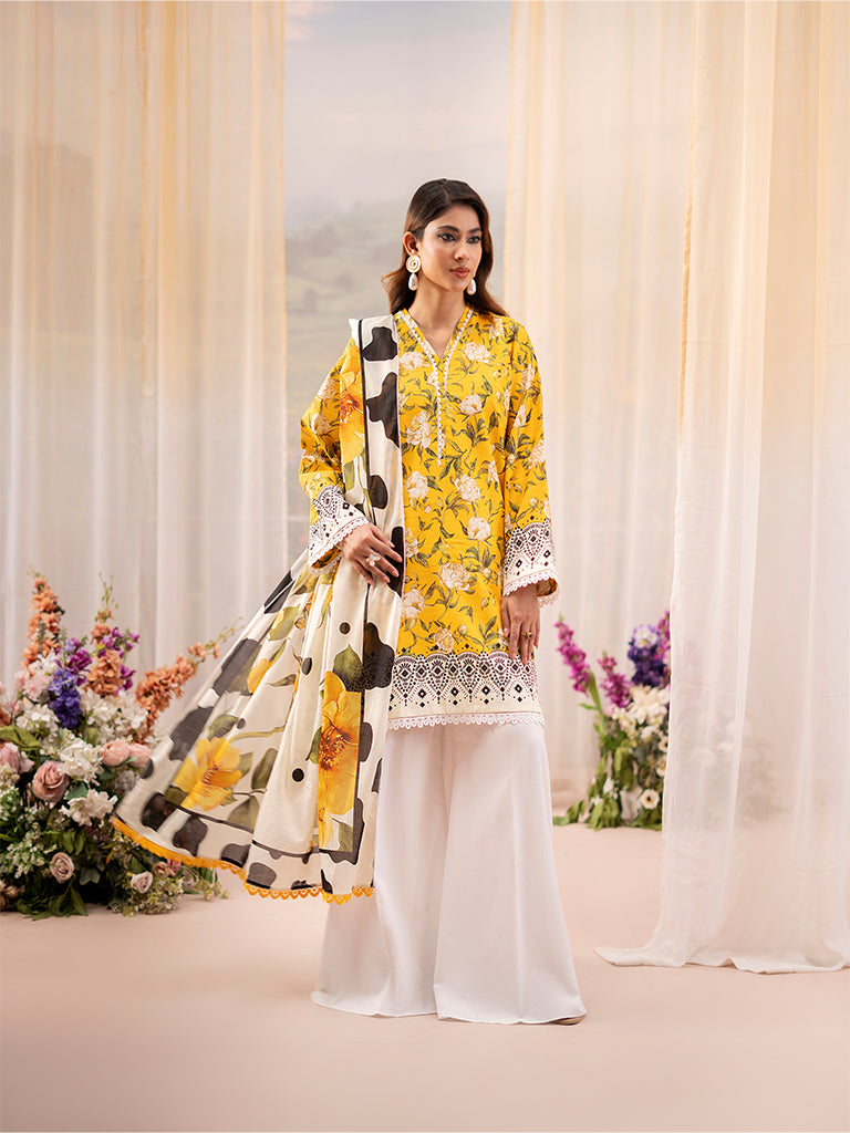 Rajbari | Raha Summer Prints Exclusive | Raha Summer Prints Exclusive-1 - Pakistani Designer Dress - by Rajbari - Type : Ladies Clothes - 100% Original at Saira Sultan