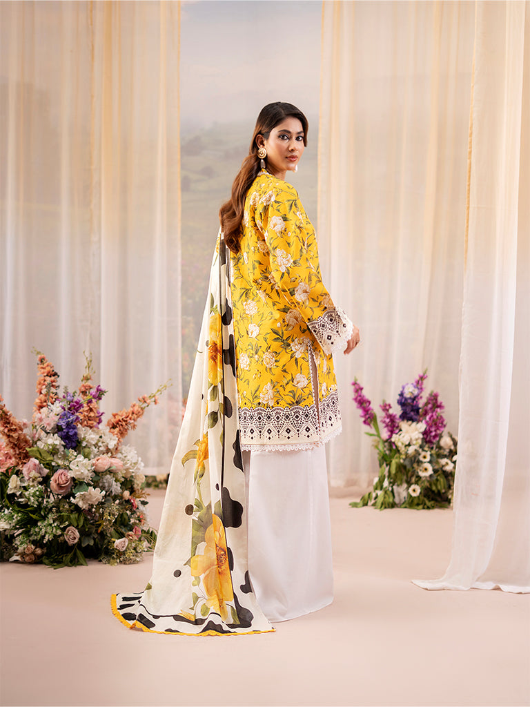 Rajbari | Raha Summer Prints Exclusive | Raha Summer Prints Exclusive-1 - Pakistani Designer Dress - by Rajbari - Type : Ladies Clothes - 100% Original at Saira Sultan