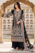 Imrozia Premium | Meeras Luxury Eid 25 | I-222 AQIQ XS Black Organza