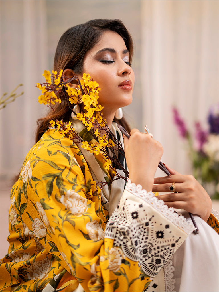 Rajbari | Raha Summer Prints Exclusive | Raha Summer Prints Exclusive-1 - Pakistani Designer Dress - by Rajbari - Type : Ladies Clothes - 100% Original at Saira Sultan
