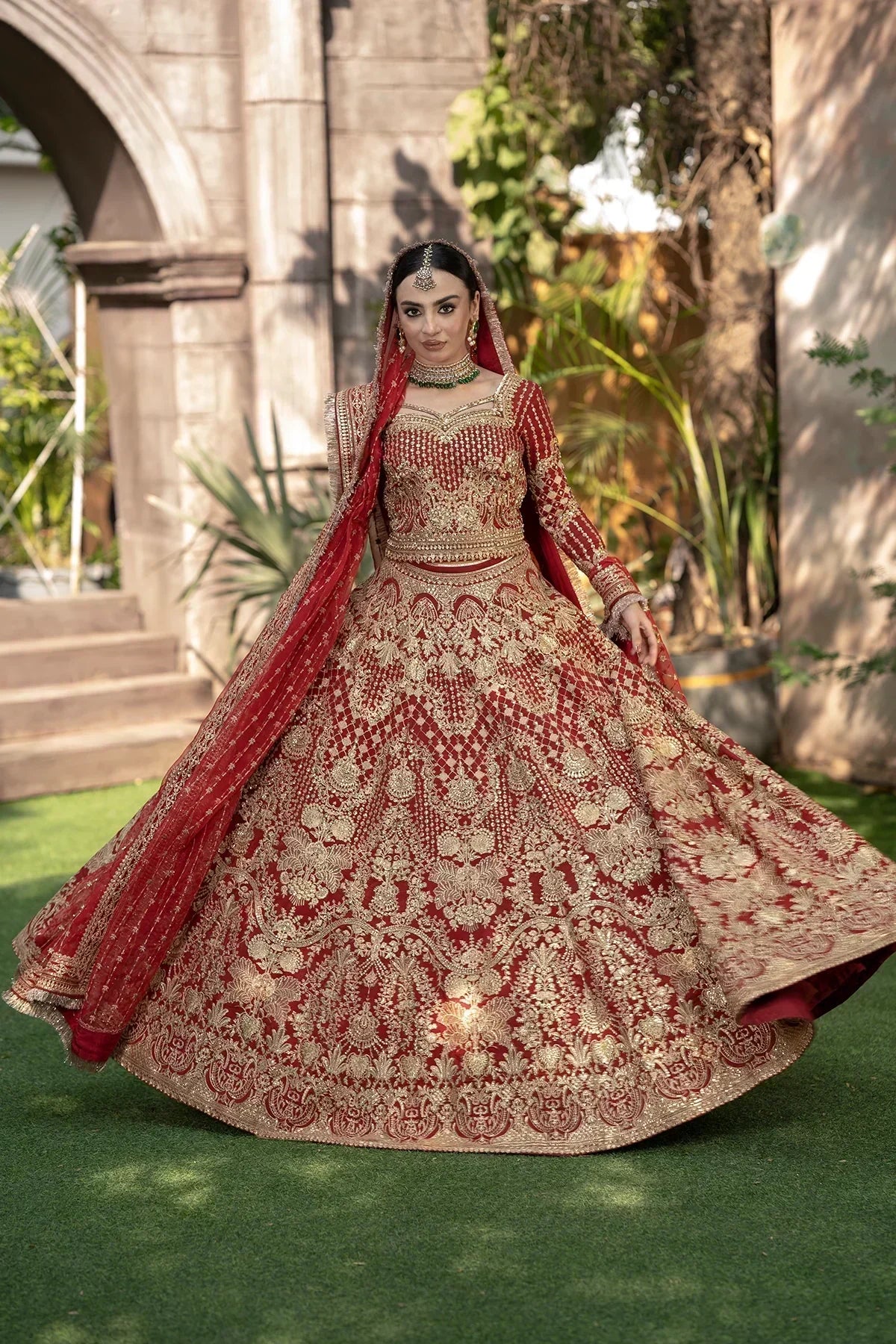 Erum Khan | Jahan Wedding 23 | Meharbano - Pakistani Designer Dress - by Erum Khan | Type: Bridal - 100% Original at Saira Sultan