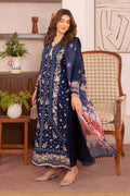 Neeshay | Symphony Luxury Lawn | VESPER L Blue Lawn
